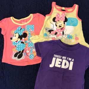 Disney shirt bundle